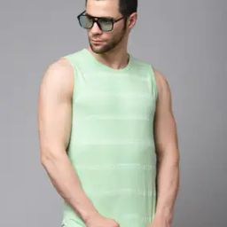 Striped Round-Neck Vest-image-66