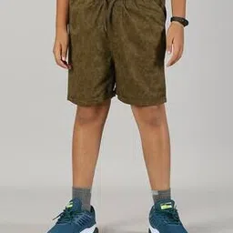 kiddopanti Boys Geometric Print Regular Fit Shorts-picture-37