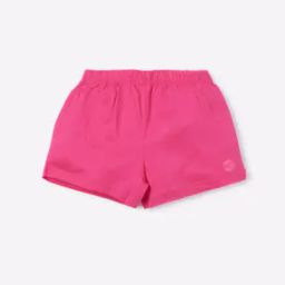 Elasticated Cotton Shorts with Logo-picture-32