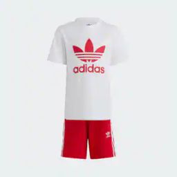 Brand Print Running T-Shirt & Shorts Set-image-24