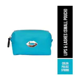 Lips And Lashes Small Pouch - Police Strobe-image-7