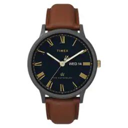 TW2U88500UJ Analogue Watch with Leather Strap-image-17
