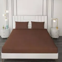 Super King-Size Bedsheet with Pillow Covers-image-22