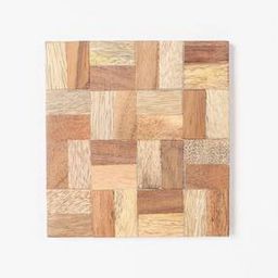 Set of 4 Wooden Puzzle Block Coasters-7