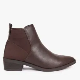 Pointed-Toe Ankle-Length Boots-image-53
