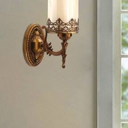 Wall Sconce Light with Glass Shade-13