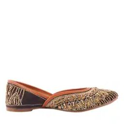 Women Embellished Slip-On Juttis-image-90