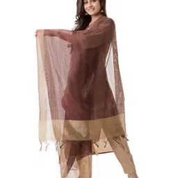 Embellished Dupatta with Tassels-picture-19