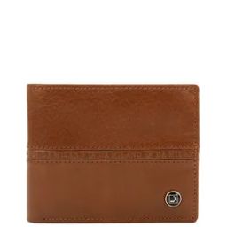 Men Logo Applique Bi-Fold Wallet with Stitch Detail-image-21
