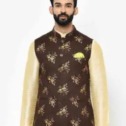 Floral Print  Nehru jacket-picture-16