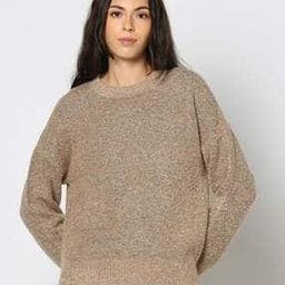 Women Boxy Fit Crew-Neck Pullover-10