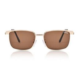 IDOR-2300-GD-BRW Full-Rim Rectangular Sunglasses-image-33