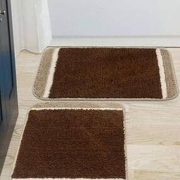 Set of 2 Microfiber Anti-Skid Bathmat-image-66