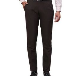 Men Slim Fit Pants with Insert Pockets-image-15