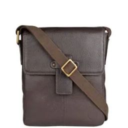 Textured Genuine Leather Crossbody Bag-40