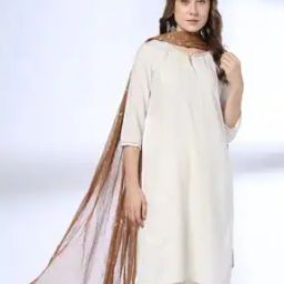 Women Leaf Print Dupatta-49