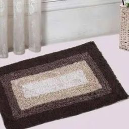 Set of 2 Soft Cotton Anti-Slip Bathmats-17