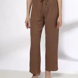 Women Knitted Straight Fit Pants-image-34