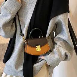Women Colourblock Sling Bag with Detachable Strap-image-21