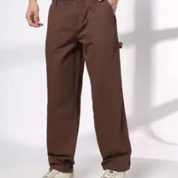 Men Carpenter Fit Flat-Front Chinos-image-98