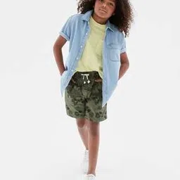 Floral Print Shorts with Insert Pockets-picture-14
