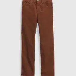 gap kids Straight Fit Flat-Front Trousers-picture-21