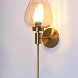 Amber Color Glass Decorative Lights-image-2
