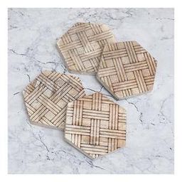 Set of 4 Wooden Coaster-picture-32