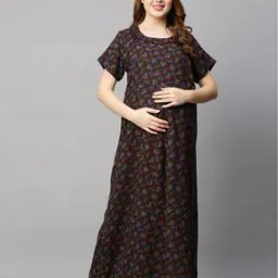 Leaf Print Nightgown-image-92