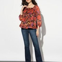 Floral Print Off Shoulder Top-image-95