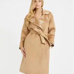 Regular Fit Trench Coat with Tie-Up Waist-picture-13