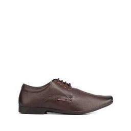 Pointed-Toe Lace-Up Derbys-image-4