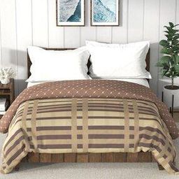 130 GSM Striped All Weather Double Comforter-image-95