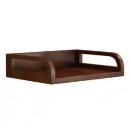 Wooden Carved Set Top Box Holder-51