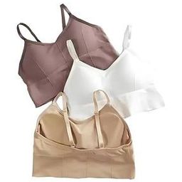Women Pack of 3 Lightly Padded Sports Bras-picture-11