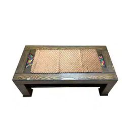 Velvet Rectangular Center Coffee Table-image-3