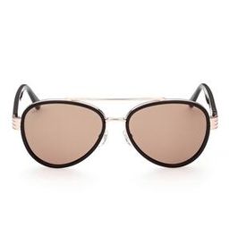 Unisex UV Protected Lens Aviator Sunglasses - WE0319 60 28F-image-1