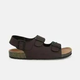 Men Buckle Fastening Slip-On Sandals with Flat Heels-picture-15