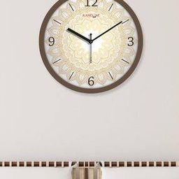Printed Round Analogue Wall Clock-7