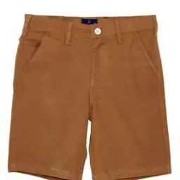 Flat-Front Shorts with Insert Pockets-image-19