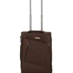 Soft Body Trolley Bag with Combination Lock-image-2