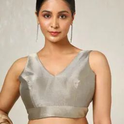 Women Back Open Blouse-image-90