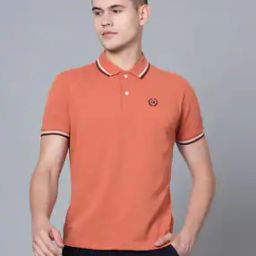 Regular Fit Polo T-Shirt with Short Sleeves-image-31