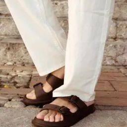 Men Slip-On Slides with Buckle Accent-picture-31