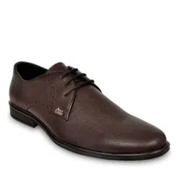 Textured Lace-Up Derby Shoes-picture-36