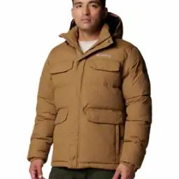 Men Landroamer Puffer Hiking & Trekking Synthetic Down Jacket-image-3