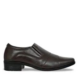 Paneled Slip-On Formal Shoes-image-128