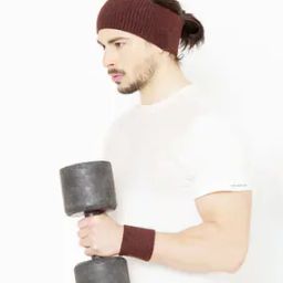 Men Bhhbb-120322-021 Knitted Headband & Wrist Band Set-picture-42