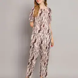 Tie & Dye Pant-Suit Set-image-34