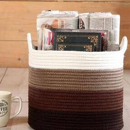 Colourblock Multipurpose Basket with Handles-picture-11